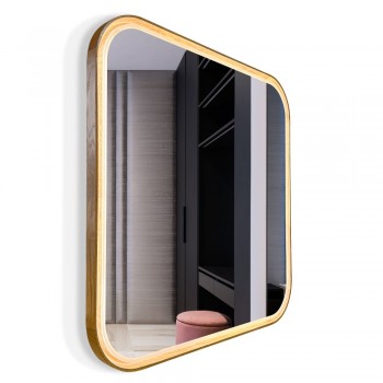 Зеркало с сенсорным выключателем для ванной Eclipse Balance LED 600х600