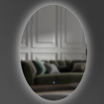 Зеркало с сенсорным выключателем для ванной Evolution One LED 500х800