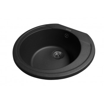 Кухонная мойка гранитная MIRAGGIO TULUZA black