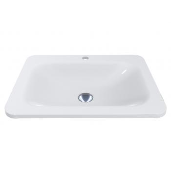 Умивальник MIRAGGIO CALIFORNIA глянсовий з литого мармуру