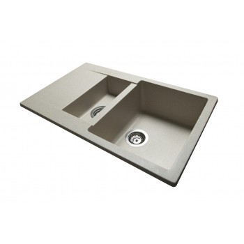 Кухонная мойка гранитная MITAGGIO LAPAS sand