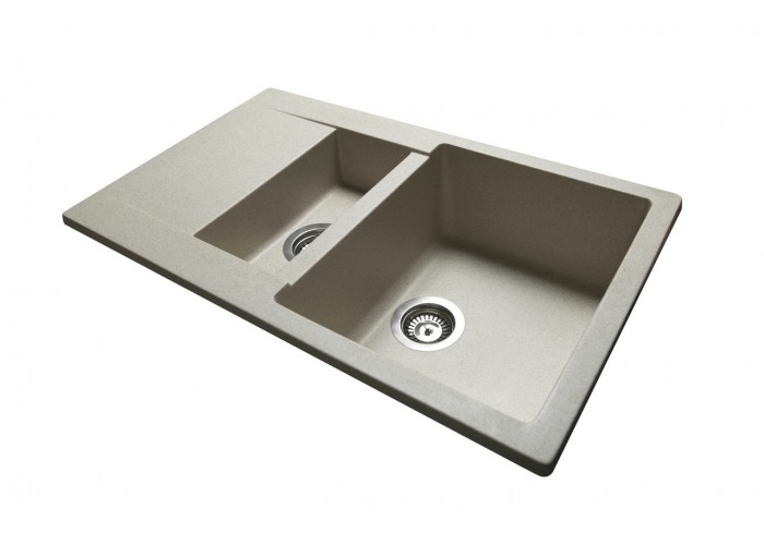  Кухонна мийка гранітна MITAGGIO LAPAS sand  2 — замовити в PORTES.UA