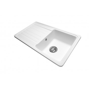 Кухонная мойка гранитная MIRAGGIO VERSAL white