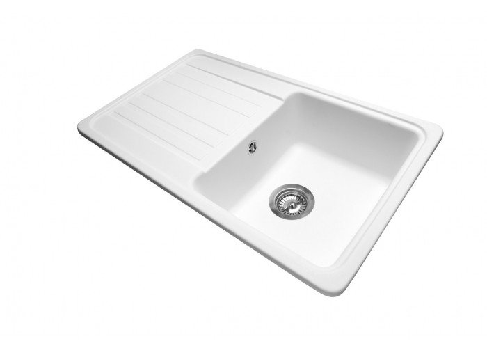  Кухонна мийка гранітна MIRAGGIO VERSAL white  2 — замовити в PORTES.UA