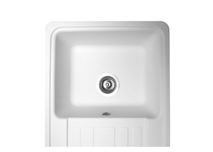  Кухонна мийка гранітна MIRAGGIO VERSAL white  3 — замовити в PORTES.UA