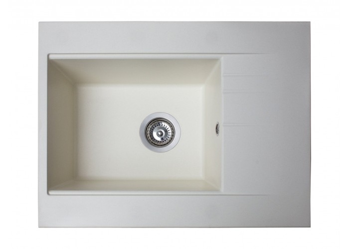  Кухонна мийка гранітна MIRAGGIO BODRUM 650 white  1 — замовити в PORTES.UA