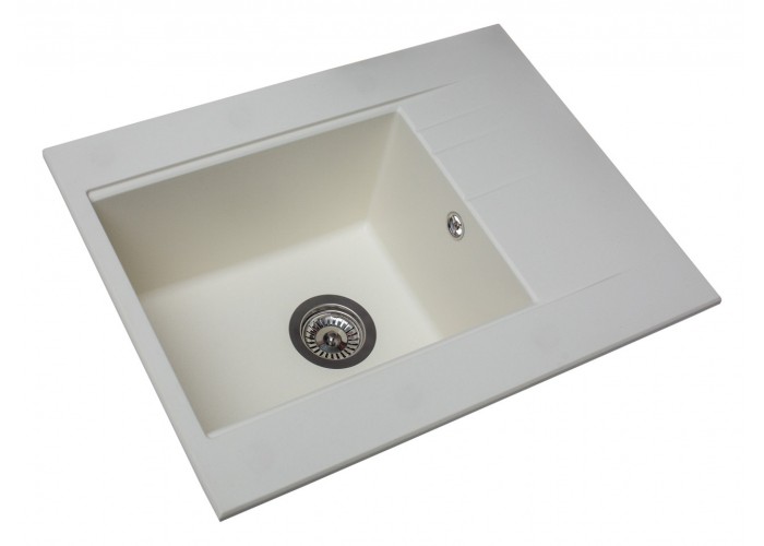  Кухонна мийка гранітна MIRAGGIO BODRUM 650 white  2 — замовити в PORTES.UA