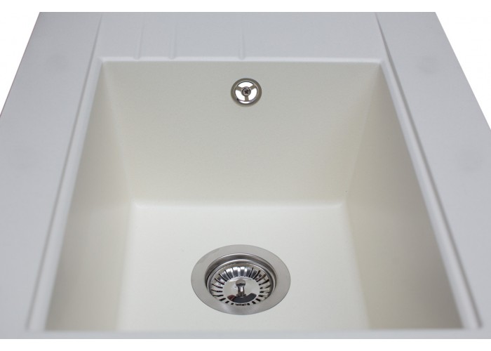  Кухонна мийка гранітна MIRAGGIO BODRUM 650 white  3 — замовити в PORTES.UA