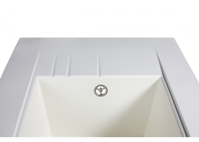  Кухонна мийка гранітна MIRAGGIO BODRUM 650 white  4 — замовити в PORTES.UA
