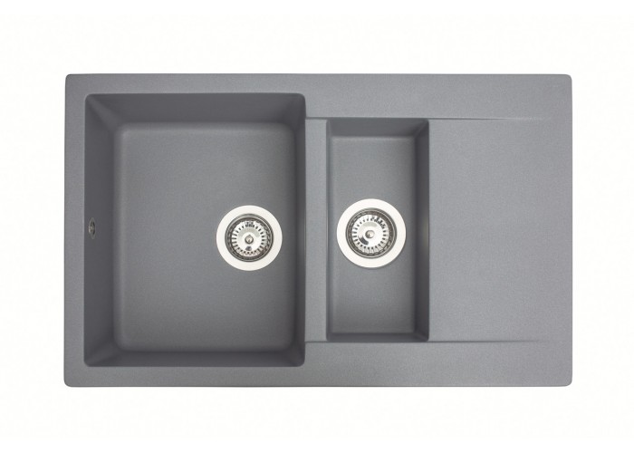  Мийка кухонна гранітна MIRAGGIO LAPAS gray  1 — замовити в PORTES.UA