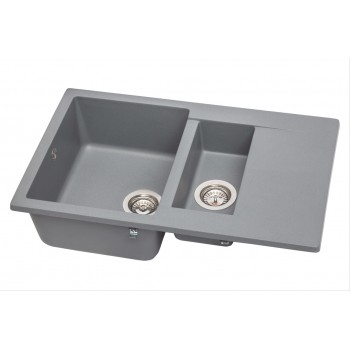 Кухонная мойка гранитная MIRAGGIO LAPAS gray
