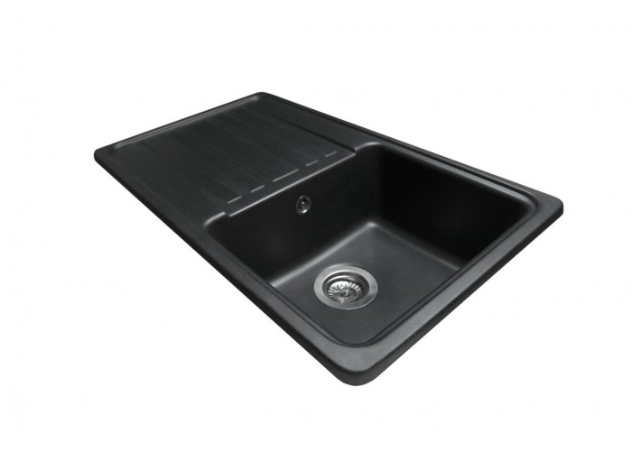  Кухонна мийка гранітна MIRAGGIO VERSAL black  3 — замовити в PORTES.UA