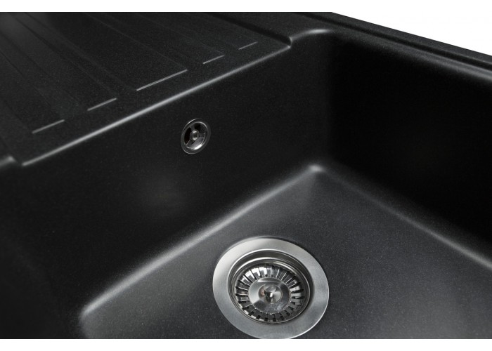  Кухонна мийка гранітна MIRAGGIO VERSAL black  7 — замовити в PORTES.UA
