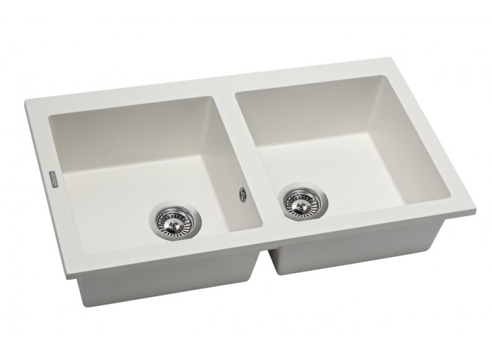  Кухонна мийка гранітна MIRAGGIO WESTEROS white  2 — замовити в PORTES.UA