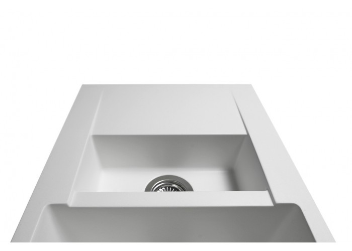  Кухонна мийка гранітна MIRAGGIO LAPAS white  5 — замовити в PORTES.UA