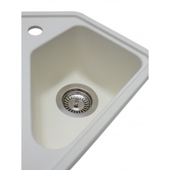 Кухонная мойка гранитная MIRAGGIO TIRRION white