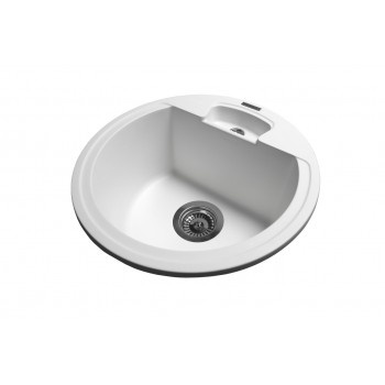 Кухонная мойка гранитная MIRAGGIO VALENCIA white