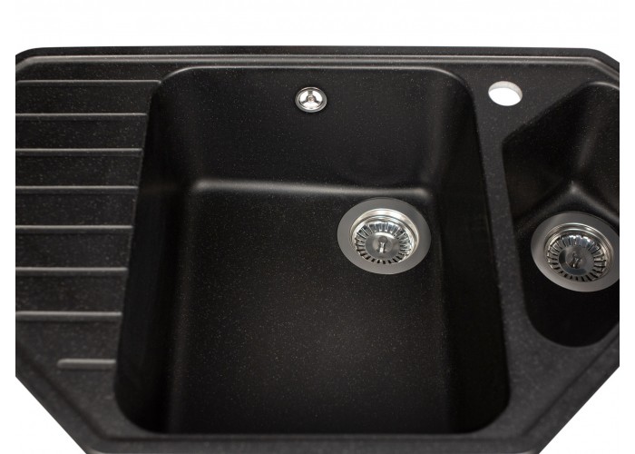  Кухонна мийка гранітна MIRAGGIO TIRRION black  3 — замовити в PORTES.UA