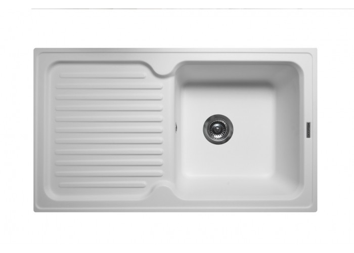  Кухонна мийка гранітна MIRAGGIO ORLEAN white  1 — замовити в PORTES.UA