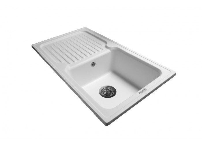  Кухонна мийка гранітна MIRAGGIO ORLEAN white  2 — замовити в PORTES.UA