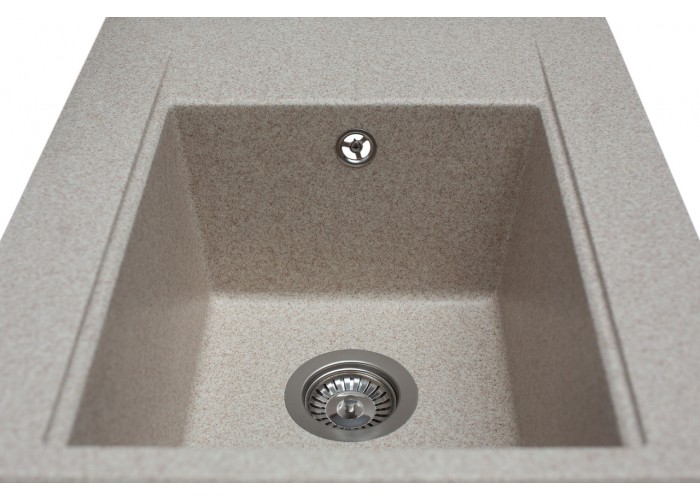  Кухонна мийка гранітна MIRAGGIO BODRUM 650 sand  3 — замовити в PORTES.UA