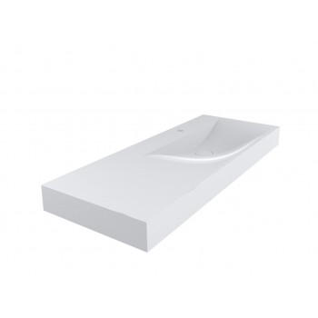 Умывальник MIRAGGIO VIOLA 1200 матовый  с литого мрамора