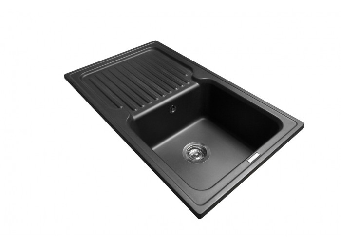  Кухонна мийка гранітна MIRAGGIO ORLEAN black  2 — замовити в PORTES.UA