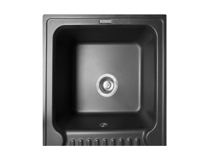  Кухонна мийка гранітна MIRAGGIO ORLEAN black  3 — замовити в PORTES.UA