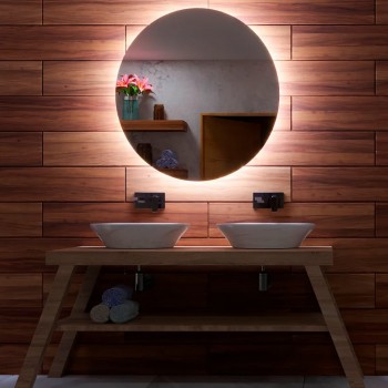 Зеркало круглое, изготовление на заказ Муза