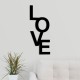 Дизайнерская деревянная картина "Love" (50 x 21 см)