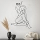 Дизайнерская деревянная картина "Naked" (50 x 37 см)