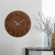Дерев'яний настінний годинник Moku Katori (38 x 38 см)