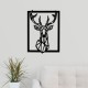 Деревянная картина "Deer" (80 x 59 см)