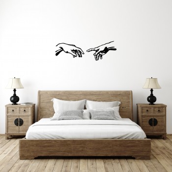 Дерев'яна картина "Touch" (50 x 16 см)