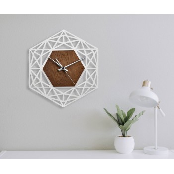 Дерев'яний настінний годинник Moku Ginza (38 x 38 см)