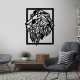 Дерев'яна картина "Lion Side" (90 x 71 см)