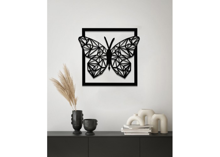  Деревянная картина "Butterfly"  (50 x 47 см)  4 — купить в PORTES.UA