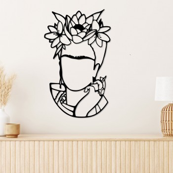 Дерев'яний малюнок "Frida" (60 x 48 см)