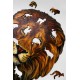 Деревянный пазл Moku Lion S (24 x 19 см, 45 деталей)