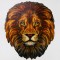 Деревянный пазл Moku Lion S (24 x 19 см, 45  деталей)