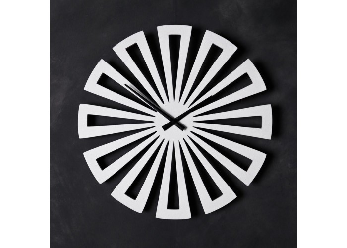  Белые настенные часы Moku Shibuya (38 x 38 см)  1 — купить в PORTES.UA