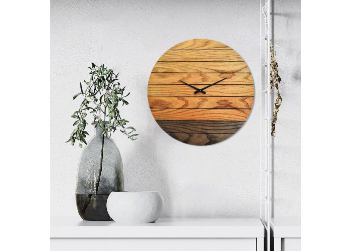  Дерев'яний настінний годинник Moku Sakura (38 x 38 см)  1 — замовити в PORTES.UA