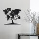 Дерев'яна картина Moku "Дерево карта світу" 48х47 см