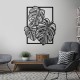 Дизайнерская деревянная картина "Sprout" (50 x 44 см)
