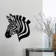 Деревянная дизайнерская картина "Zebra" (50 x 45 см)