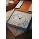 Білий настінний годинник Moku Shirakawa (38 x 38 см)