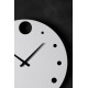 Белые настенные часы Moku Point (38 x 38 см)