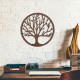 Деревянная картина Moku "Дерево жизни Палисандр" 48 см