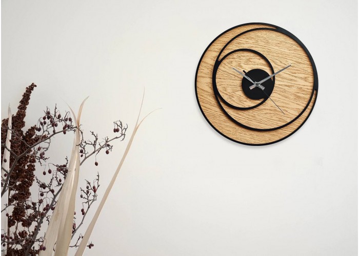  Деревянные часы Moku Kawasaki (38 x 38 см)  4 — купить в PORTES.UA