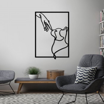 Дерев'яний малюнок "Home comfort" (50 x 36 см)